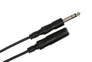 HOSA - Headphone Extension Cable, 1/4 in TRS to 1/4 in TRS, 25 ft