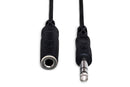 HOSA - Headphone Extension Cable, 1/4 in TRS to 1/4 in TRS, 25 ft