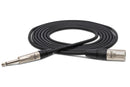 HOSA PRO - Pro Unbalanced Interconnect, REAN 1/4 in TS to XLR3M, 10 ft