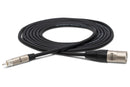 HOSA PRO - Pro Unbalanced Interconnect, REAN RCA to XLR3M, 15 ft