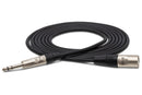 HOSA PRO - Pro Balanced Interconnect, REAN 1/4 in TRS to XLR3M, 10 ft