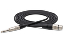HOSA PRO - Pro Unbalanced Interconnect, REAN XLR3F to 1/4 in TS, 3 ft
