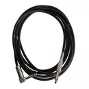 On-Stage IC-10R, Instrument Cable (QTR Right Angle-QTR, 10'), 10' Length, Right Angle Connectors, QTR-QTR Cable, 22AWG Wire Gauge