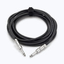 On-Stage IC-20, Instrument Cable (QTR-QTR, 20'), 20' Length, Neutrik / Standard Connectors, QTR-QTR Cable, 20AWG / 22AWG Wire Gauge