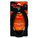 On-Stage IC-3, Instrument Cable (QTR-QTR, 3'), 3' Length, Standard Connectors, QTR-QTR Cable, 22AWG Wire Gauge