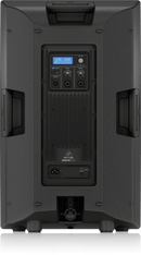 Behringer DR115DSP 1400W active 15-inch PA speaker with onboard DSP, Bluetooth and 2-channel mixer