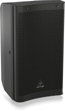 Behringer DR110DSP 1300W active 10-inch PA speaker with onboard DSP and 6-channel digital mixer