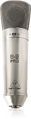 Behringer B-2 PRO Dual-Diaphragm Multipattern Studio Condenser Microphone
