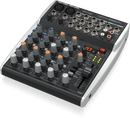Behringer Xenyx 1002SFX Premium Analog 10-Input Mixer with USB Streaming Interface and Klark Teknik
