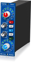 Midas MICROPHONE PREAMPLIFIER 502 V2 500 Series Modular Midas Microphone Preamplifier with Classic XL4 Filters