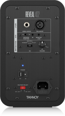 Tannoy REVEAL 402 70 Watt 4" Bi-Amped Ultra-compact Studio Reference Monitor with Tuned Front-Firing Bass Port