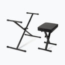 On-Stage KPK6500, Keyboard Stand and Bench Pack, Includes KS7190 Keyboard stand, KT7800 Keyboard Bench