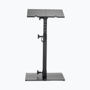 On-Stage KS6150, Compact Midi/Synthesizer Utility Stand, Height Adjustment 23" - 36", 35 lbs. Weight Capacity, Steel Construction, Black