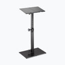 On-Stage KS6150, Compact Midi/Synthesizer Utility Stand, Height Adjustment 23" - 36", 35 lbs. Weight Capacity, Steel Construction, Black
