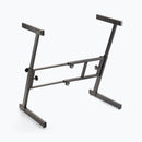 On-Stage KS7350, Folding-Z Keyboard Stand, Height Adjustment 23.5" - 36.5", 375 lbs. Weight Capacity, Welded Metal Construction, Black