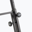 On-Stage KS7350, Folding-Z Keyboard Stand, Height Adjustment 23.5" - 36.5", 375 lbs. Weight Capacity, Welded Metal Construction, Black