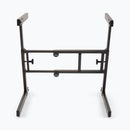On-Stage KS7350, Folding-Z Keyboard Stand, Height Adjustment 23.5" - 36.5", 375 lbs. Weight Capacity, Welded Metal Construction, Black