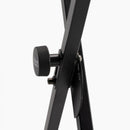 On-Stage KS8191XX, Double-X Bullet Nose Keyboard Stand with Lok-Tight Construction, Height Adjustment 27" - 39", 200 lbs. Weight Capacity, 11" - 31" Base Spread, Lok-Tight Metal Construction, Black