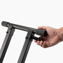 On-Stage KS8291XX, ERGO-LOK Double-X Keyboard Stand with Lok-Tight Construction, Height Adjustment 24.75" - 38.25", 27" - 38", 320 lbs. Weight Capacity, 12" - 32" Base Spread, Lok-Tight Metal Construction
