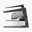 On-Stage LPT6000, Multipurpose Laptop Stand, Height Adjustment 9.25" - 14.25", 10 lbs. Weight Capacity, Black