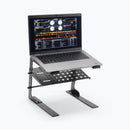 On-Stage LPT6000, Multipurpose Laptop Stand, Height Adjustment 9.25" - 14.25", 10 lbs. Weight Capacity, Black