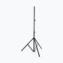 On-Stage LS-SS7770, Production-Grade 10' Lighting/Speaker Stand, Height Adjustment 44" - 120", 140 lbs Weight Capacity, 38" - 58" Base Spread, Steel and Aluminum Construction, Black