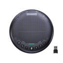 EMEET OfficeCore Luna Plus, Conference Speakerphone with 8 Omni-Directional Mics, 360 Degree Noise-Reduction Voice Pickup, VoiceIA Full Duplex, 10-Hour Battery, USB, Bluetooth 5.3 and Dongle for Up to 10 People
