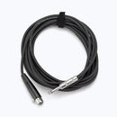 On-Stage MC12-20hz, Hi-Z Mic Cable (20', XLR-QTR), 20' Length, Standard Nickel Plated Connectors, XLR-QTR Cable, 22AWG Wire Gauge