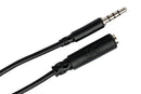 HOSA - Headphone Adapter, 3.5 mm TRRS to Slim 3.5 mm TRRS