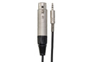 HOSA - Impedance Transformer, XLR3F to 3.5 mm TRS, 18 in