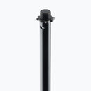 On-Stage MS7201B, Round-Base Mic Stand, Height 33"-60", Black