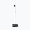 On-Stage MS7201QRB, Quik-Release Round-Base Mic Stand, Height 34"-62", Black
