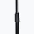 On-Stage MS7201QTR, Quarter-Turn Round-Base Mic Stand, Height 34"-60", Black