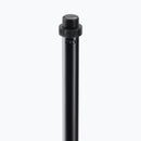 On-Stage MS7201QTR, Quarter-Turn Round-Base Mic Stand, Height 34"-60", Black