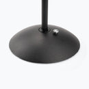 On-Stage MS7255PG, ProGrip Dome-Base Mic Stand, Height 38"-61", Black