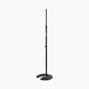 On-Stage MS7325, Stackable Mic Stand, Height 34"-61", Black