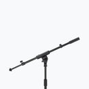 On-Stage MS7411TB, Drum/Amp Tripod Mic Stand with Tele Boom, Height 17"-27", 20"-36" Boom, 22", 26" Base Spread, Black