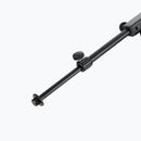 On-Stage MS7411TB, Drum/Amp Tripod Mic Stand with Tele Boom, Height 17"-27", 20"-36" Boom, 22", 26" Base Spread, Black