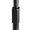 On-Stage MS7625B, Hex-Base Quarter-Turn Threadless Mic Stand, Height 33"-61", 11.5" Base Spread, Black