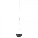 On-Stage MS7625B, Hex-Base Quarter-Turn Threadless Mic Stand, Height 33"-61", 11.5" Base Spread, Black