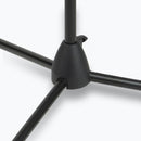 On-Stage MS7701B, Euro Boom Mic Stand, Height 32"-61.5", 30" Boom, 23" Base Spread, 5/8"-27" Threading, Black