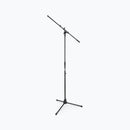 On-Stage MS7701B, Euro Boom Mic Stand, Height 32"-61.5", 30" Boom, 23" Base Spread, 5/8"-27" Threading, Black