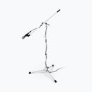 On-Stage MS7801W, Euro Boom Mic Stand, Height 37"-64", 31" Boom, 23" Base Spread, 5/8"-27" Threading, White