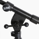 On-Stage MS7920B, Bass Drum/Boom Combo Mic Stand, Height 8"-14", 16" Boom, 4.5"x7.5" Base Spread, Black