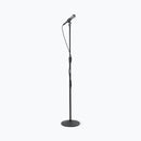 On-Stage MS9210, Production-Grade Mic Stand with 10" Round Base, Height 36"-65", Black