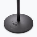 On-Stage MS9212, Production-Grade Mic Stand with 12" Round Base, Height 36"-65", Black