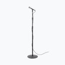 On-Stage MS9312, Production-Grade Three-Section Mic Stand with 12" Round Base, Height 39"-97", Black