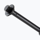 On-Stage MS9701TB, Production-Grade Mic Stand with Tripod Base and Telescoping Boom Arm, Height 36"-64", 21.5"-36" Boom, 24" Base Spread, Steel and Zinc Construction, 5/8"-27" Threading, Black