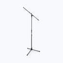 On-Stage MSP7706, Six Euro Boom Mic Stands with Bag, Height 32"-61.5", 30" Boom, 23" Base Spread, Heavy-duty Padded Nylon Material, 5/8"-27" Threading, Black