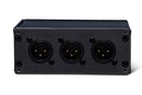 HOSA - Patch Bay Module, 3-point, XLR3F to XLR3M